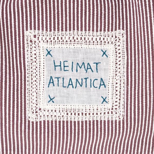 Heimat Atlantica Tote Large Burgundy "Camariñas" Fish CAPSULE COLLECTION CAMARINAS