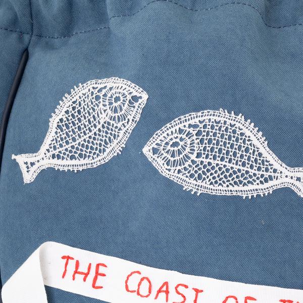 Heimat Atlantica Tote Large "Camariñas" One Of A Kind CAPSULE COLLECTION CAMARINAS