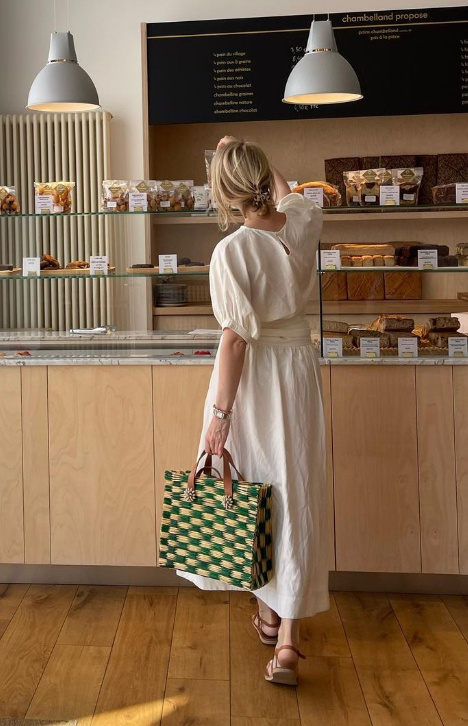 Heimat Atlantica Tote Tom Tom Green Large TOTE SHELLS