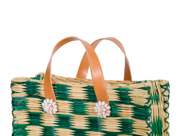 Heimat Atlantica Tote Tom Tom Green Large TOTE SHELLS