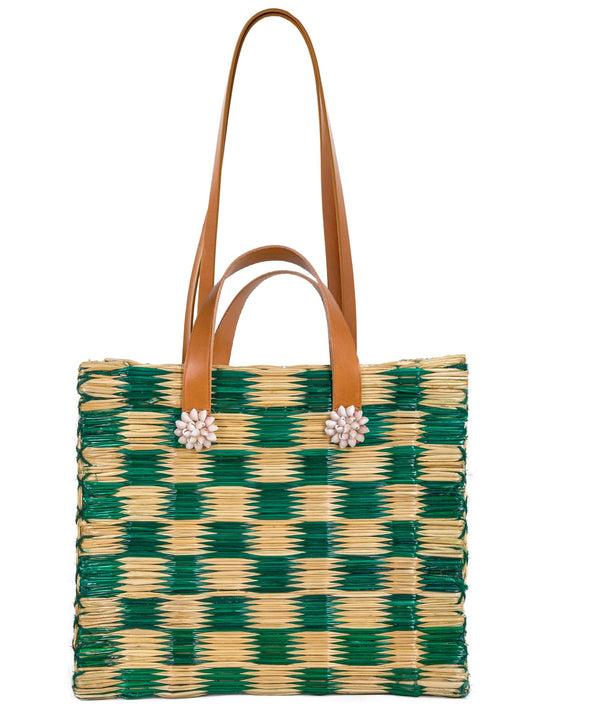 heimat atlantica Tote Tom Tom Green Large TOTE SHELLS heimat atlantica Tote Tom Tom Green Large TOTE SHELLS