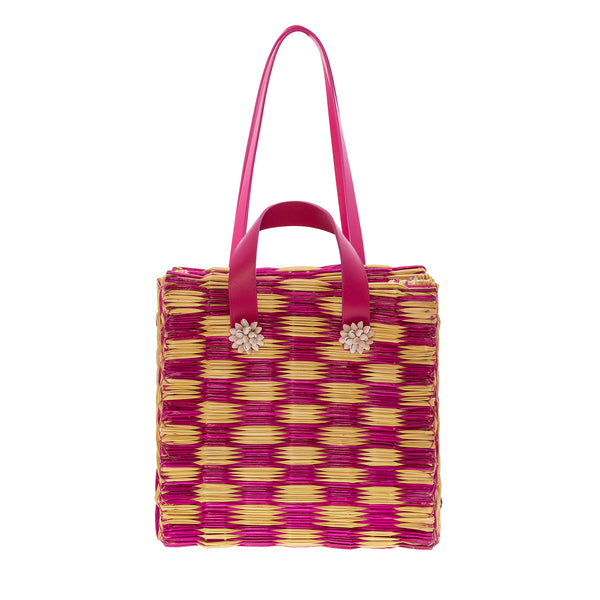 heimat atlantica Tote Tom Tom Medium Pink Magenta - LAST UNIT TOTE SHELLS heimat atlantica Tote Tom Tom Medium Pink Magenta - LAST UNIT TOTE SHELLS
