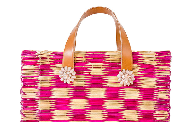 Heimat Atlantica Tote Tom Tom Pink Magenta Large - 3 UNITS LEFT TOTE SHELLS