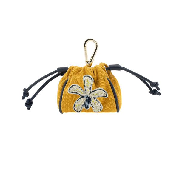 heimat atlantica White Orchid Mini Pouch Mustard ACC