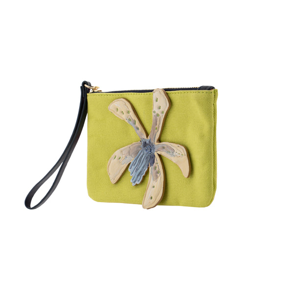 Heimat Atlantica White Orchid Wallet Lime S SMALL LEATHER GOODS