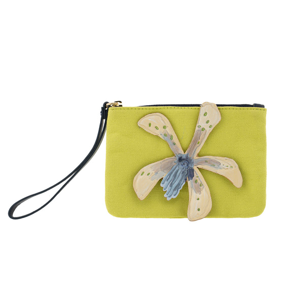 heimat atlantica White Orchid Wallet Lime S SMALL LEATHER GOODS