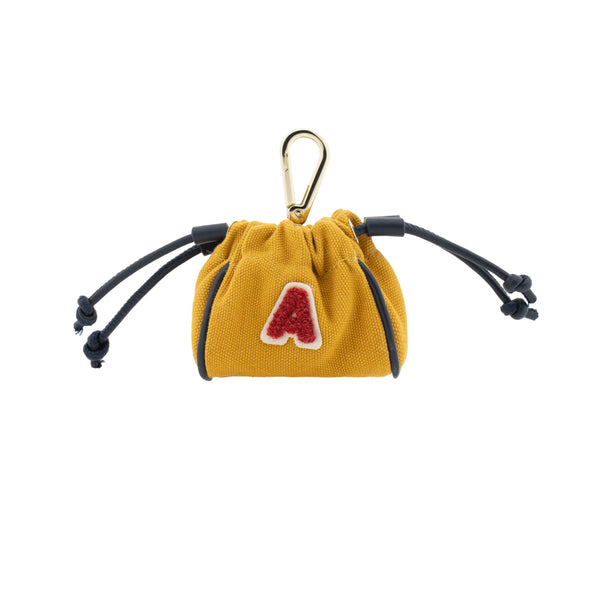 heimat atlantica Your Initial Mini Pouch Mustard ACC