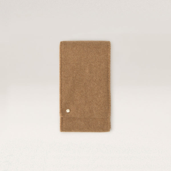 Helen Kaminski Agnes Cashmere Scarf Knitwear Scarf Camel