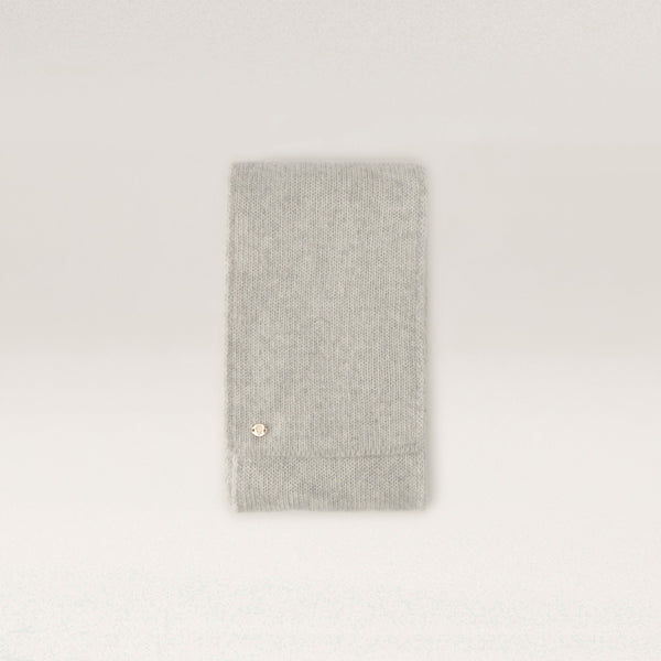Helen Kaminski Agnes Cashmere Scarf Knitwear Scarf Light Grey