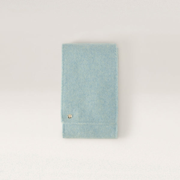 Helen Kaminski Agnes Cashmere Scarf Knitwear Scarf Soft Blue