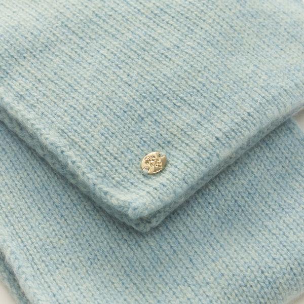 Helen Kaminski Agnes Cashmere Scarf Knitwear Scarf Soft Blue