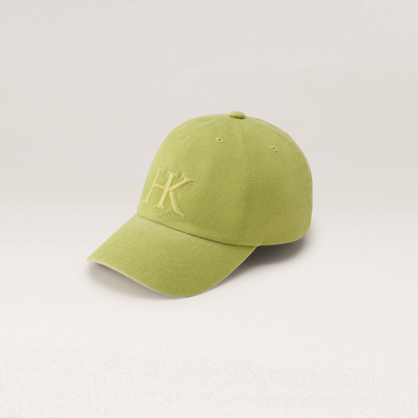 helen kaminski Andy Logo Cotton Cap Hat Cap Chartreuse
