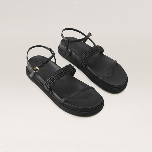 Helen Kaminski Beryl Slide Shoes Sandals Charcoal/Black