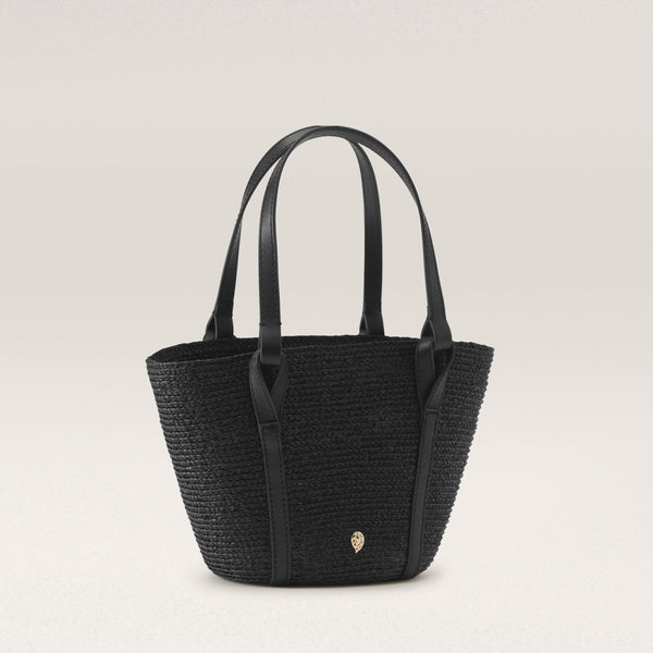 Helen Kaminski Bisou Mini Basket Bag Basket Charcoal/Black