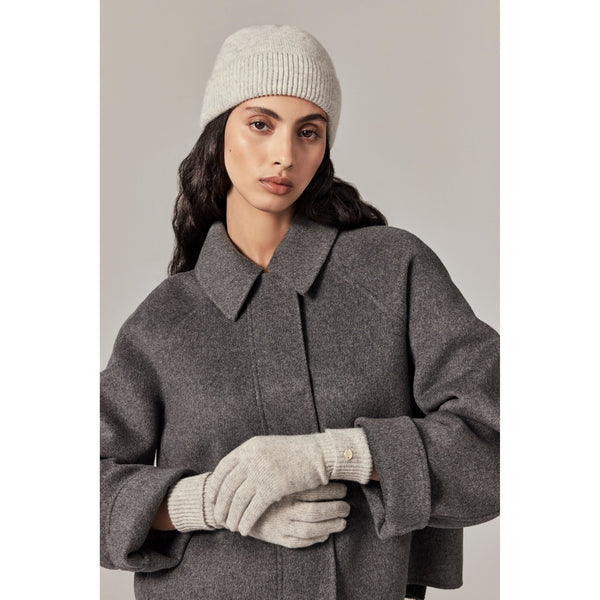 Helen Kaminski Blaire Cashmere Gloves Knitwear Gloves Light Grey