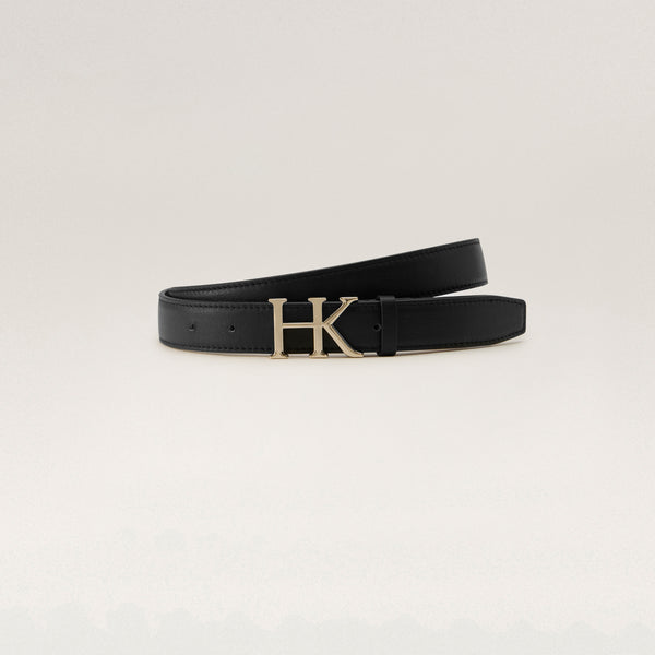 helen kaminski Camille 25mm Leather Belt Accessories Belt Black