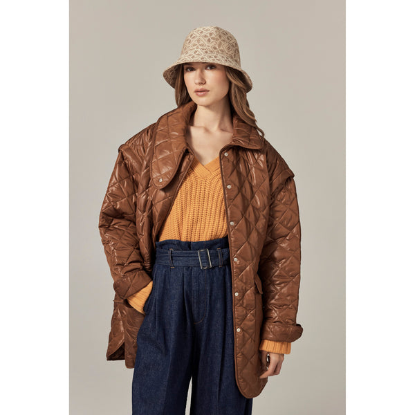 Helen Kaminski Cecilia Jacquard Cloche Hat Cloche Jacquard Latte