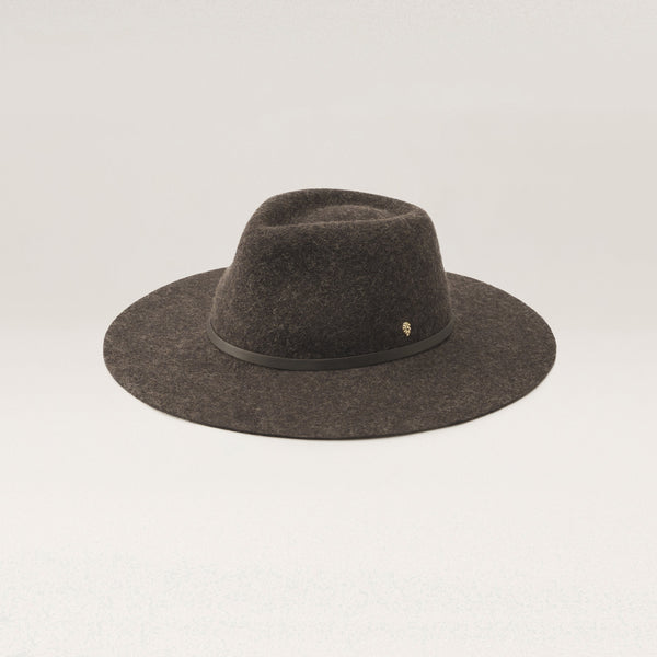 helen kaminski Claude Wool Fedora Hat Fedora Chocolate