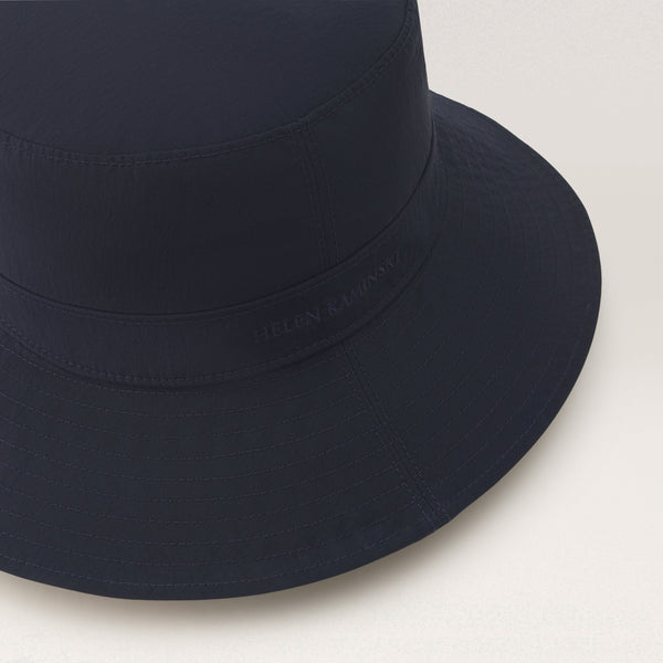Helen Kaminski Dayton Tech Weave Hat Hat Bucket Navy