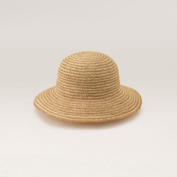 Helen Kaminski Evadine Hat Medium Brim Natural/ Golden Harvest