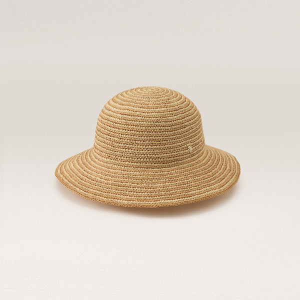 helen kaminski Evadine Hat Medium Brim Natural/ Golden Harvest