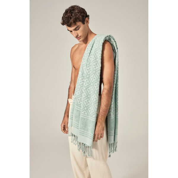 Helen Kaminski Gala Accessories Beach Towel Seaglass