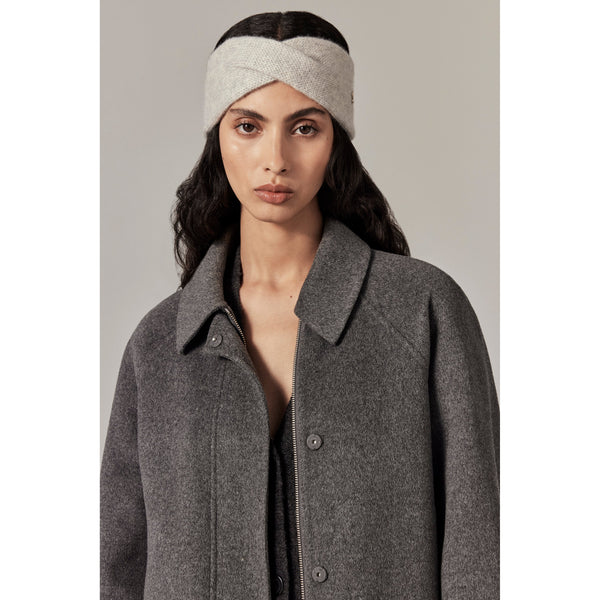 Helen Kaminski Hallie Cashmere Headband Accessories Headband Light Grey