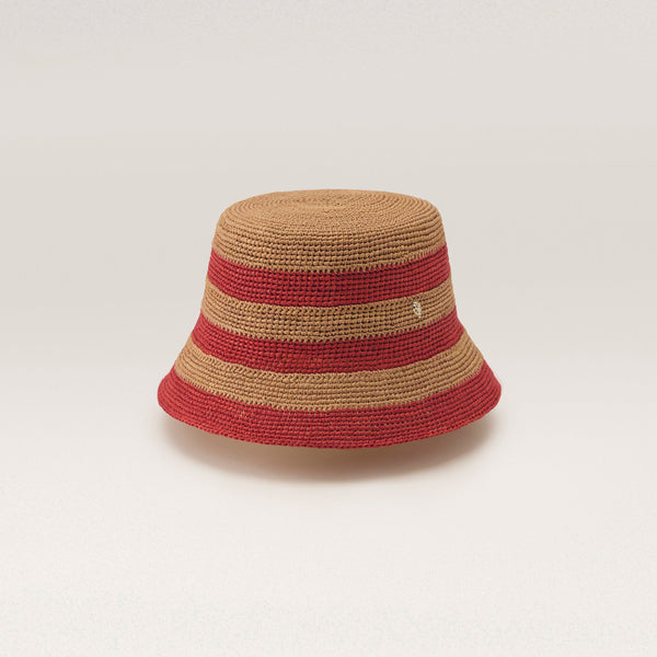 helen kaminski Aleki Hat Bucket Nougat/ Tropical