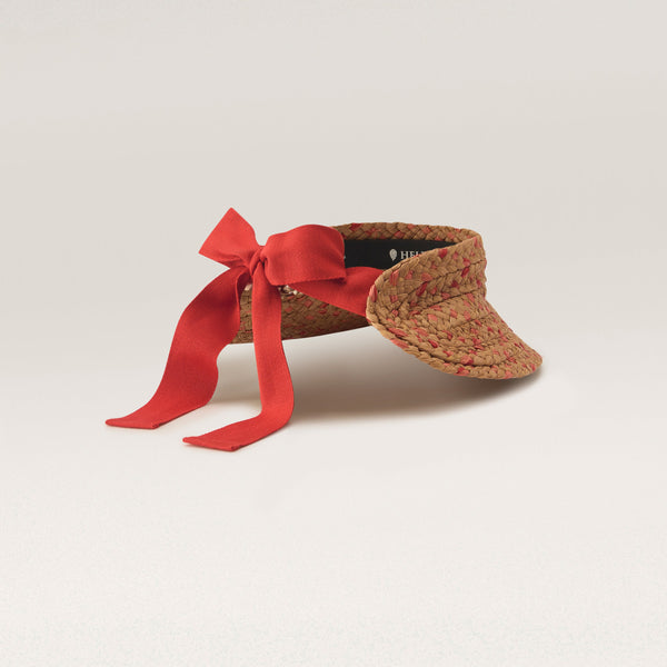 Helen Kaminski Amilia Hat Visor Nougat/ Tropical