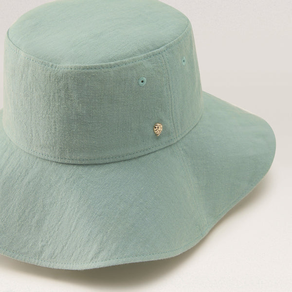 Helen Kaminski Aria Hat Bucket Seaglass