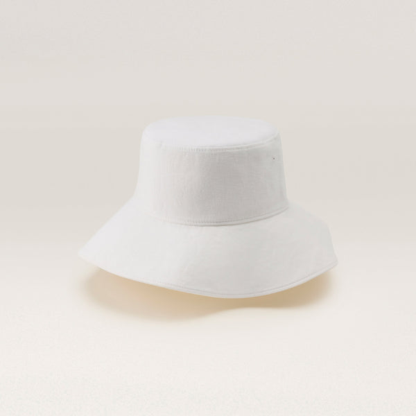 Helen Kaminski Aria Hat Bucket White