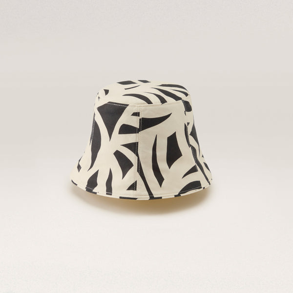 Helen Kaminski Baja Hat Bucket Black/ Coconut
