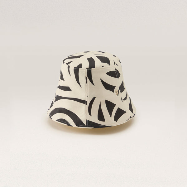 helen kaminski Baja Hat Bucket Black/ Coconut