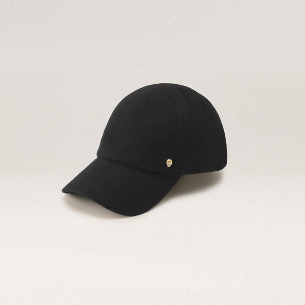 helen kaminski Beckett Wool Cap Hat Cap Black