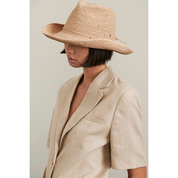 Helen Kaminski Belen Hat Cowboy Natural