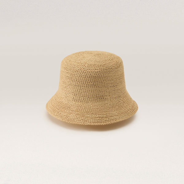 Helen Kaminski Bella Hat Bucket Natural