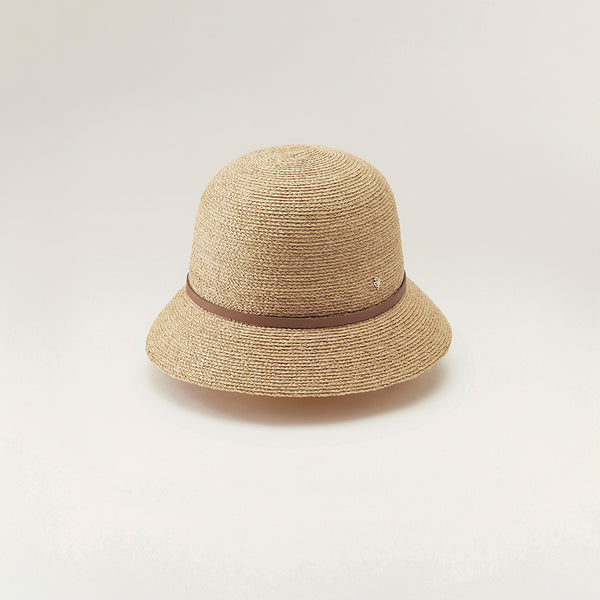 helen kaminski Besa 6 Hat Cloche Natural/Tan