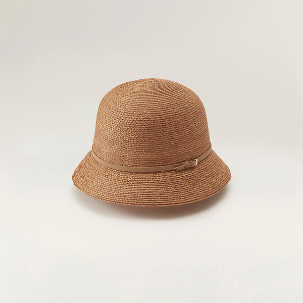 Helen Kaminski Besa 6 Hat Cloche Nougat/Nut