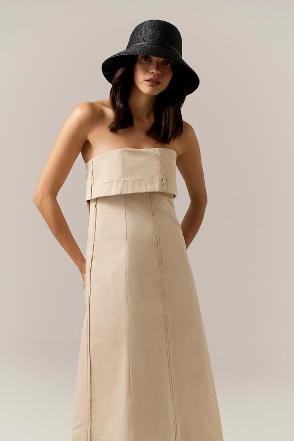 Helen Kaminski Besa 9 Hat Cloche Charcoal/Black