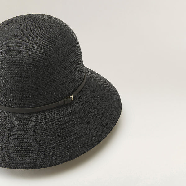 Helen Kaminski Besa 9 Hat Cloche Charcoal/Black