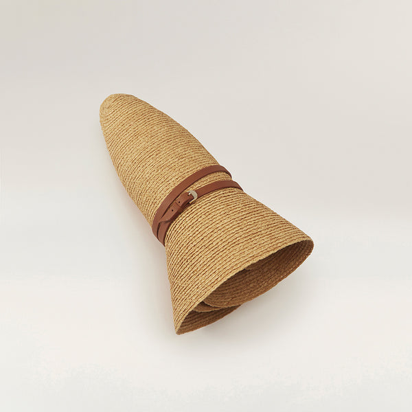 Helen Kaminski Besa 9 Hat Cloche Natural/Tan