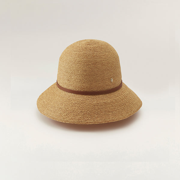 helen kaminski Besa 9 Hat Cloche Natural/Tan