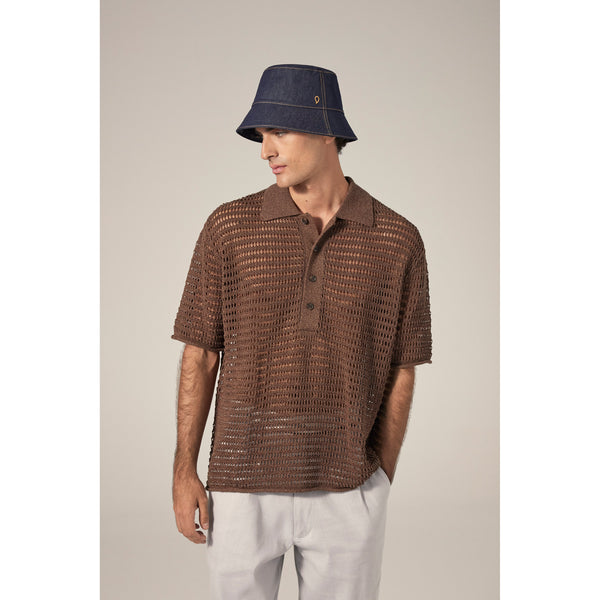 Helen Kaminski Bosa Hat Visor Indigo