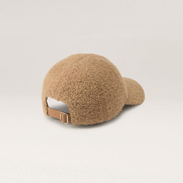 Helen Kaminski Bower Wool Blend Cap Hat Cap Camel