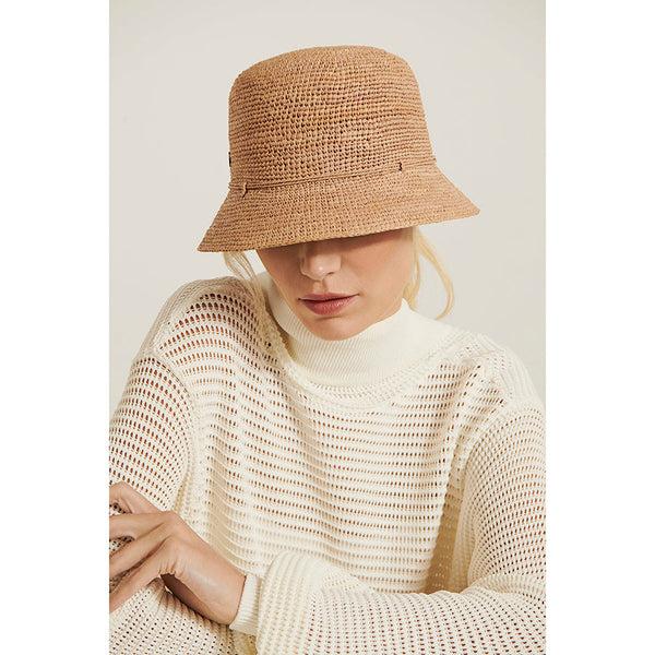 Helen Kaminski Britton Hat Bucket Nougat