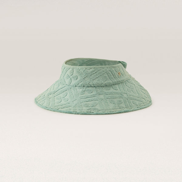 helen kaminski Carlota Hat Visor Seaglass