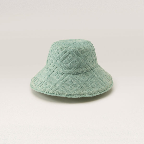 Helen Kaminski Cintia Hat Bucket Seaglass