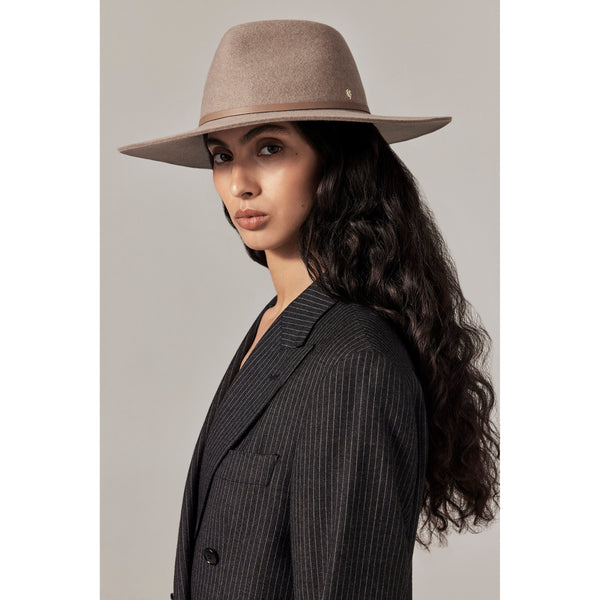 Helen Kaminski Claude Wool Fedora Hat Fedora Wheat