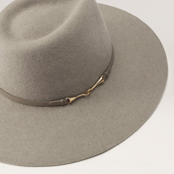 Helen Kaminski Claude Wool Fedora Hat Fedora Wheat