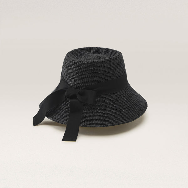 Helen Kaminski Clover Hat Bucket Charcoal/Black